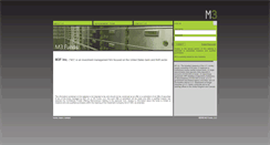 Desktop Screenshot of m3funds.com