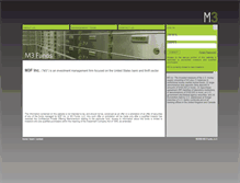 Tablet Screenshot of m3funds.com